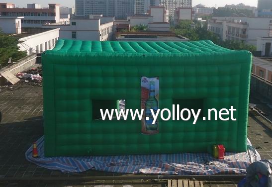 double layer inflatable event tents for exhibition and party