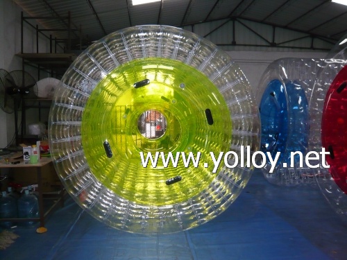 water fun toy Transparent roller drum clear PVC