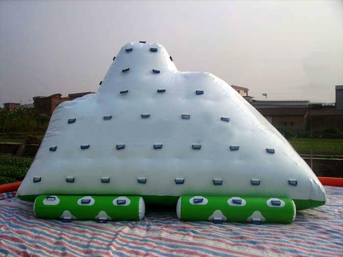 Inflatable iceberg climbing mountain