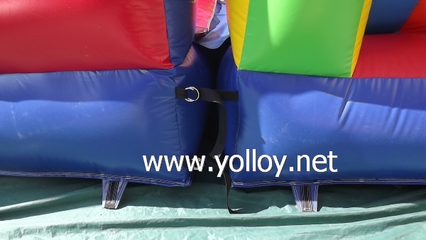 Amusement inflatable obstacle for kids happy time