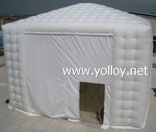 portable inflatable cube workstation