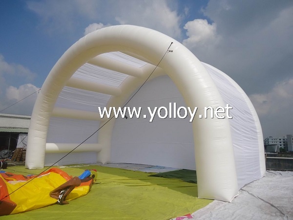 inflatable air roof tent arch shape