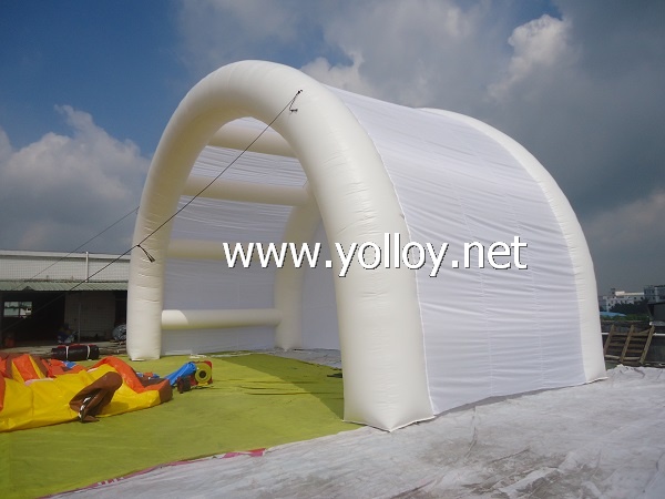 inflatable air roof tent arch shape