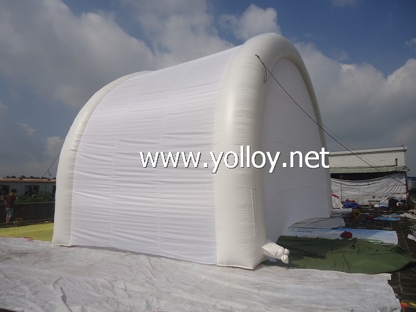 inflatable air roof tent arch shape