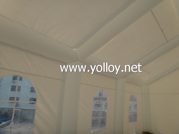 Sealed air tight frame Tarpaulin tent