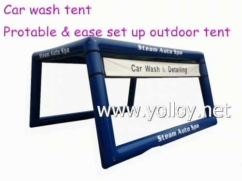 inflatable carport  car wash tent