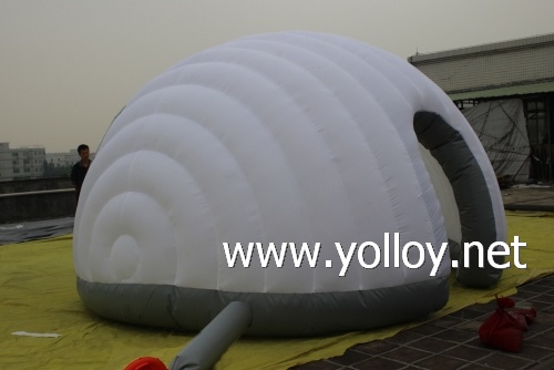 Outdoor mobile inflatable lounge office exhibition tent