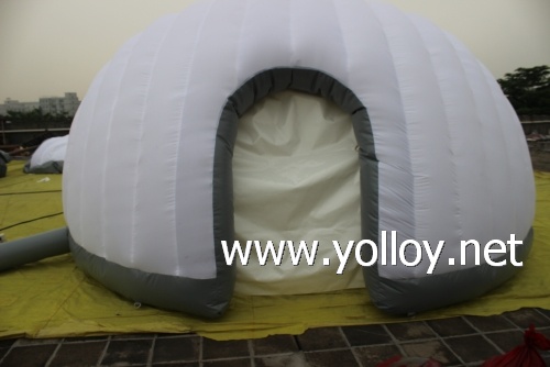 Outdoor mobile inflatable lounge office exhibition tent