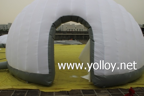 Outdoor mobile inflatable lounge office exhibition tent