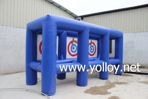 outdoor archery amusement bullseye inflatable arrow game