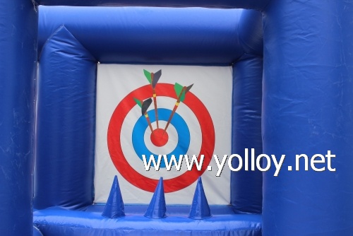 outdoor archery amusement bullseye inflatable arrow game