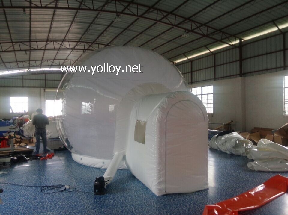 clear inflatable tent for yard