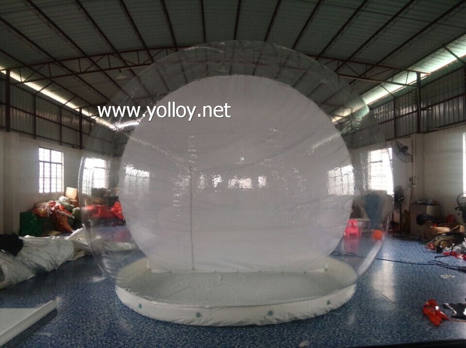 clear inflatable tent for yard