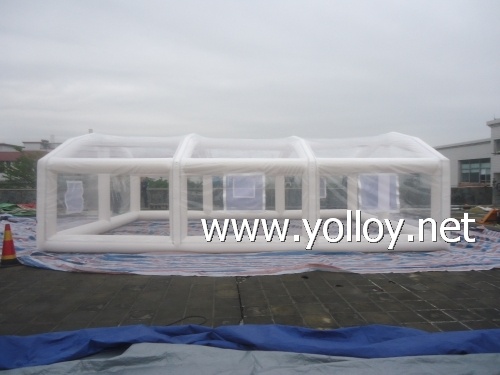Inflatable Swiming Pool Enclosure Retractable