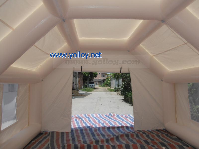 used as medical tent inflatable during disaster