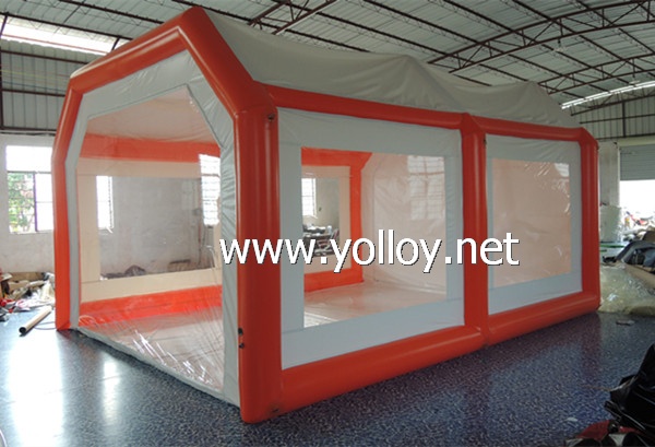 inflatable workshop tent