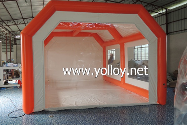 inflatable workshop tent