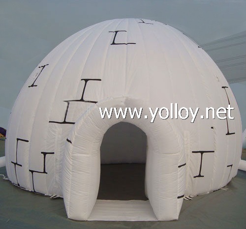 inflatable igloo dome for outdoor event