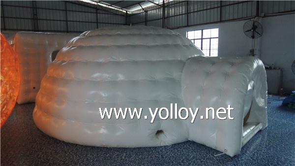 mini outdoor inflatable camping dome