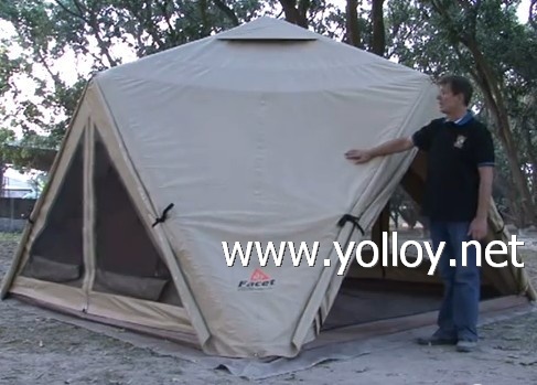 inflatable camping folding tent