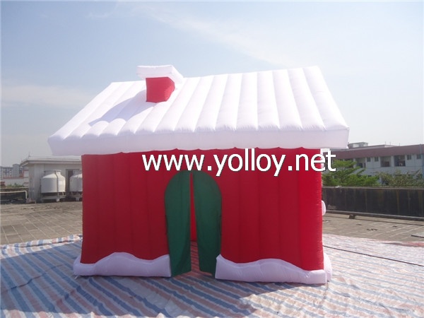 inflatable christmas house for holidays decoation