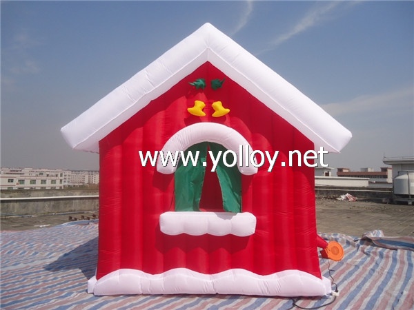 inflatable christmas house for holidays decoation