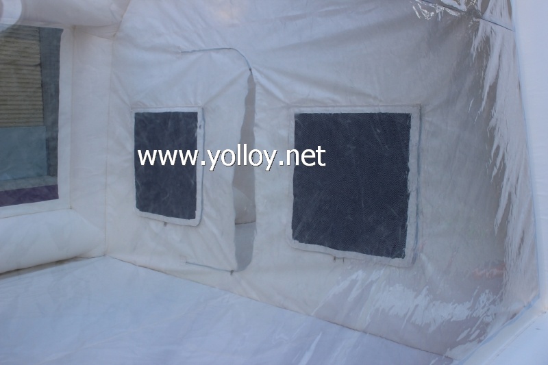 inflatable paint tent
