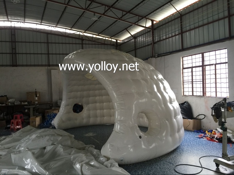 Airtight Inflatable White Dome