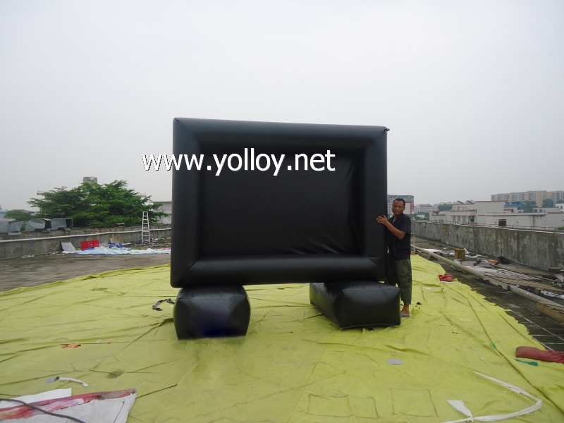 Inflatable Movie Screen for Outdoor Projection