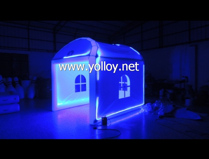 mini inflatable LED lighting tent