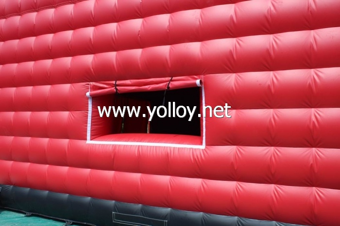 Inflatable Red Cube Party Tent