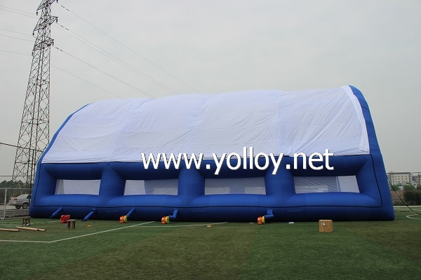 Huge inflatable event tent