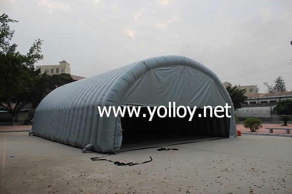 Outdoor inflatable sport hall and workshop