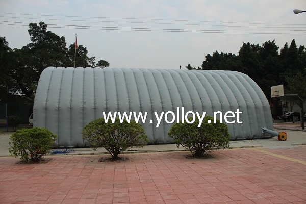 Outdoor inflatable sport hall and workshop