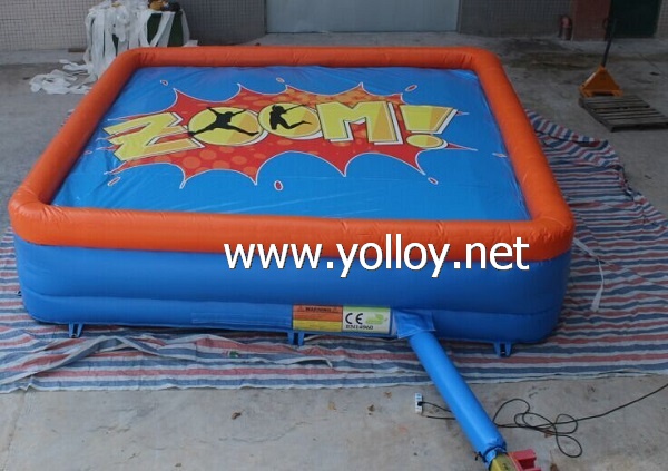 Free fall stunt jumping air bag for inflatable sport game