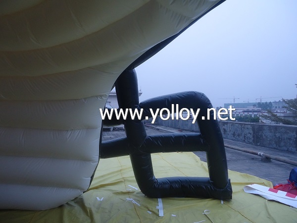 Inflatable Helmet Sports Tunnel Tent