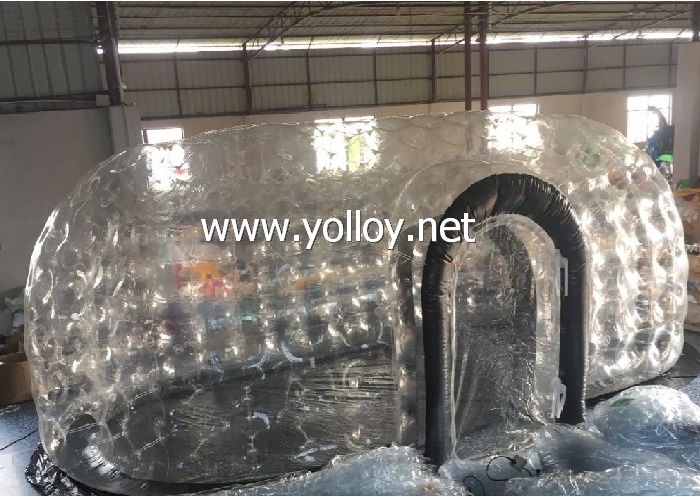 inflatable clear pod dome