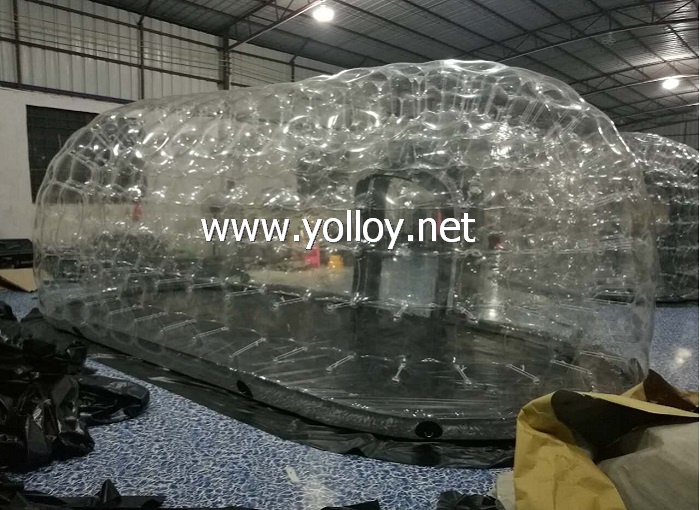 inflatable clear pod dome