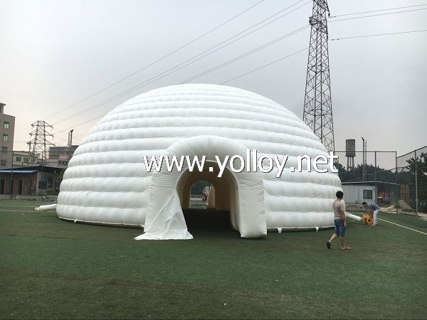 16m inflatable igloo dome for party event