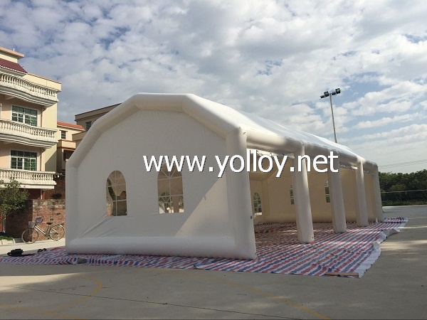 Huge inflatable party tent