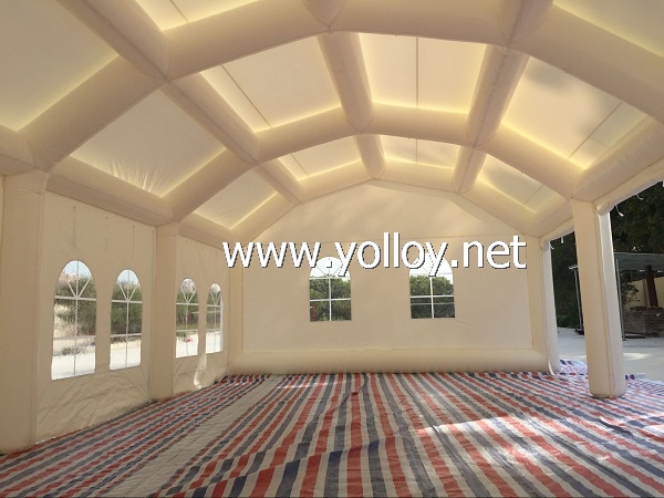 Huge inflatable party tent