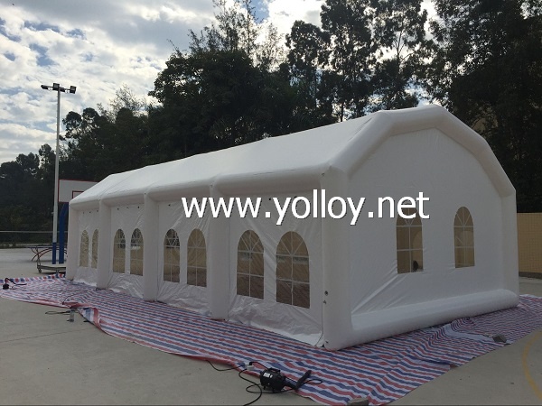 Huge inflatable party tent