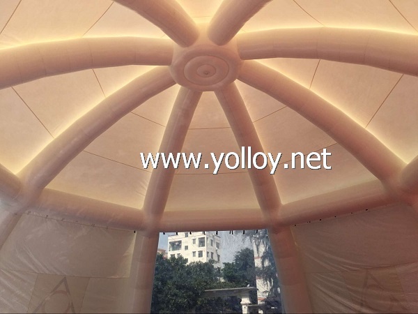 17m diameter spider dome tent