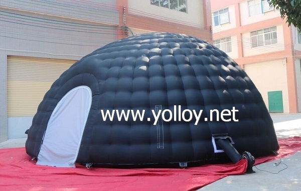 Outdoor Inflatable Advertising Half Dome Tent