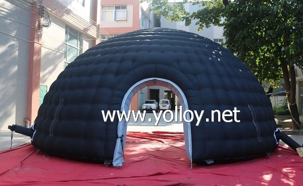 Outdoor Inflatable Advertising Half Dome Tent