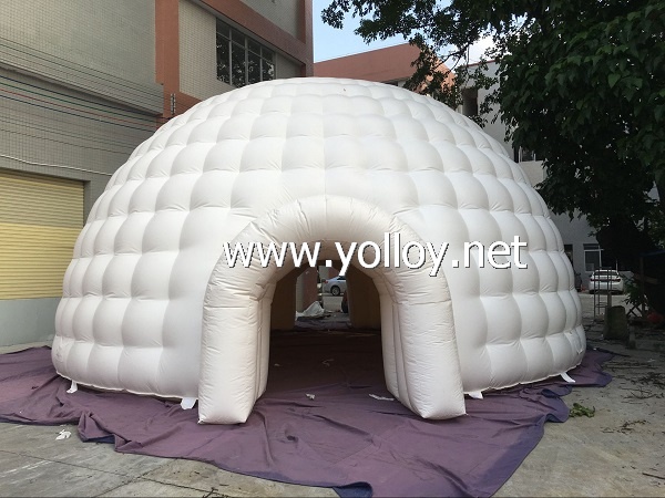 10m inflatable igloo party tent