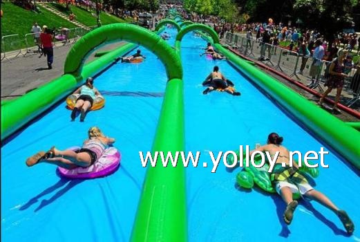 300meters Slip N Slide Inflatable Slide The City