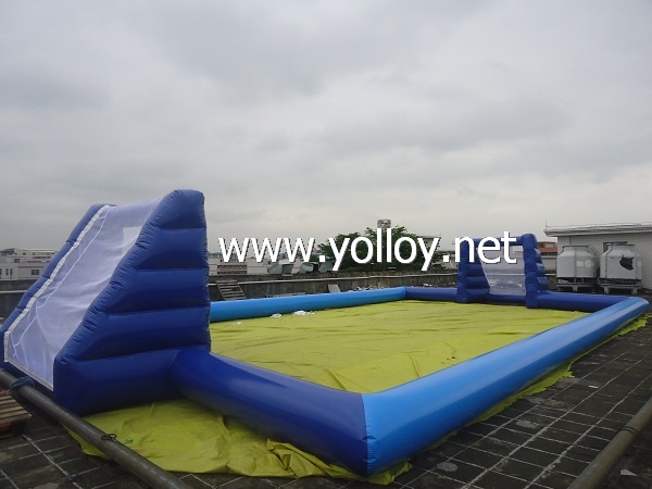 Airtight inflatable football/soccer playground