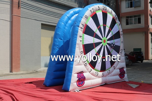 Inflatable Velcro Dart Board For Football Gmae