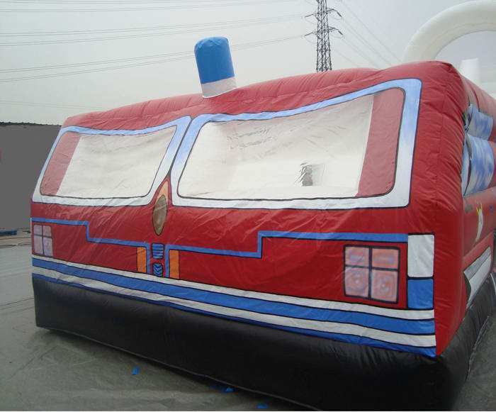 truck inflatable slide 